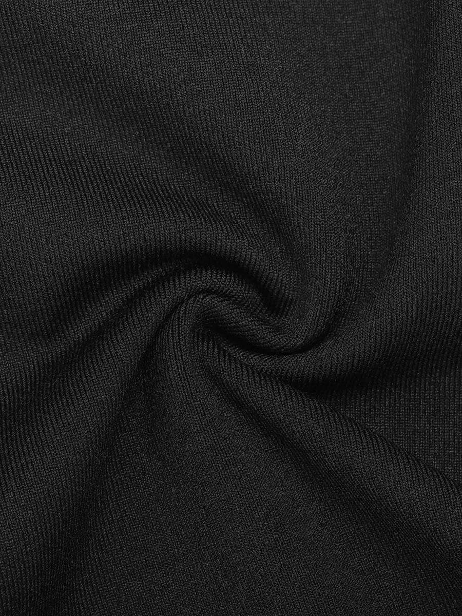 Shapewear Square Neck Sleeveless Slimming Midi Dress