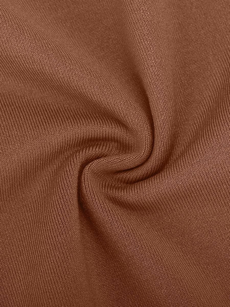 Shapewear Square Neck Sleeveless Slimming Midi Dress
