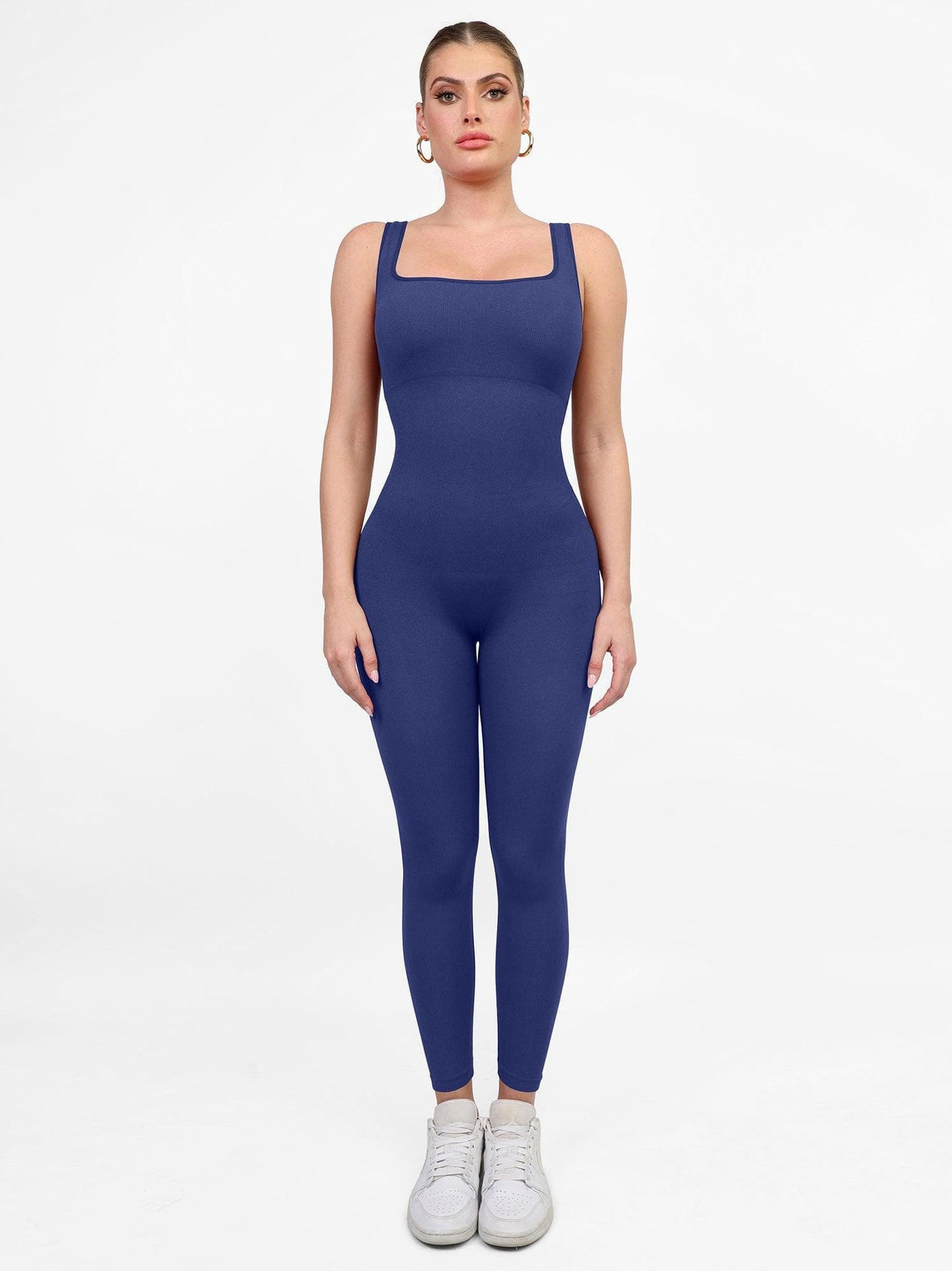 Shapewear Seamless Long Sleeve & Square Neck Sleeveless Jumpsuits