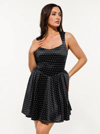 Black Polka Dot