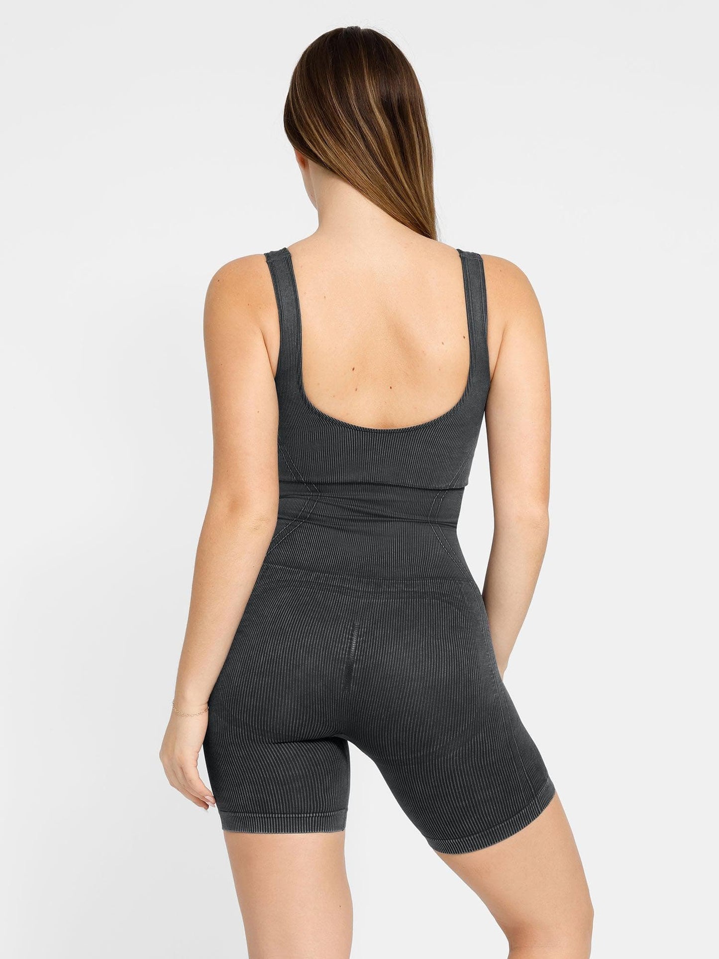 The Shapewear Romper Square Neck Sports Vest For Insiders